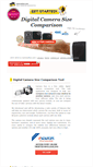 Mobile Screenshot of camerasize.com